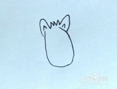 简笔画:怎么画鲁道夫