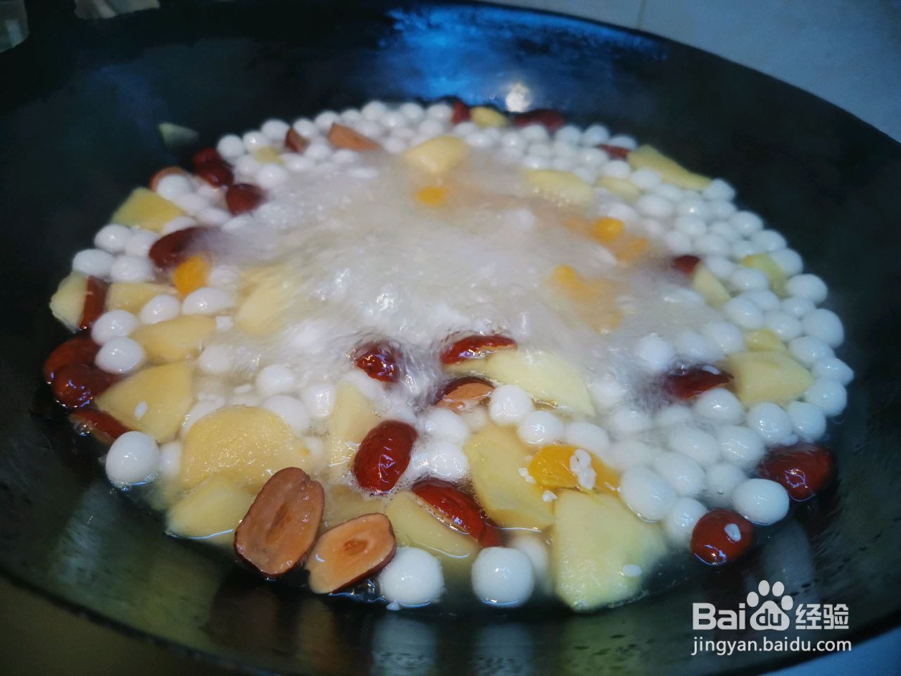 酒酿小元宵的做法