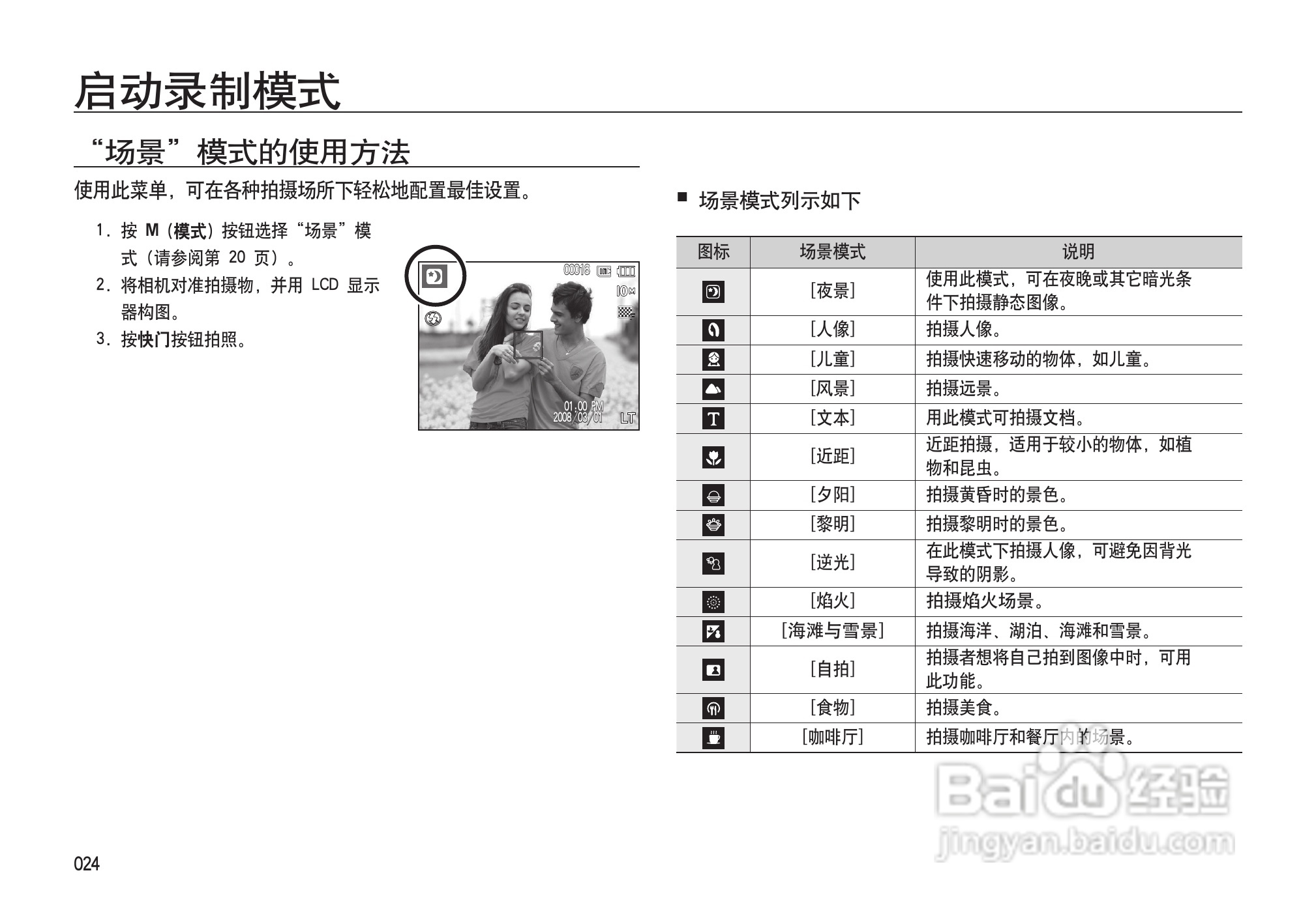 三星I100数码相机使用说明书:[3]