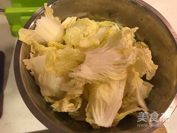 酸辣白菜的做法