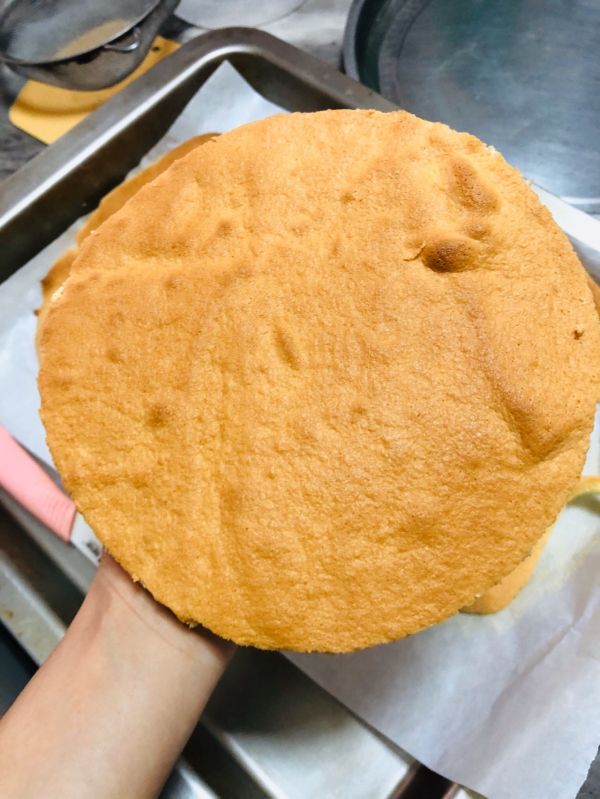 椰浆芒果慕斯蛋糕