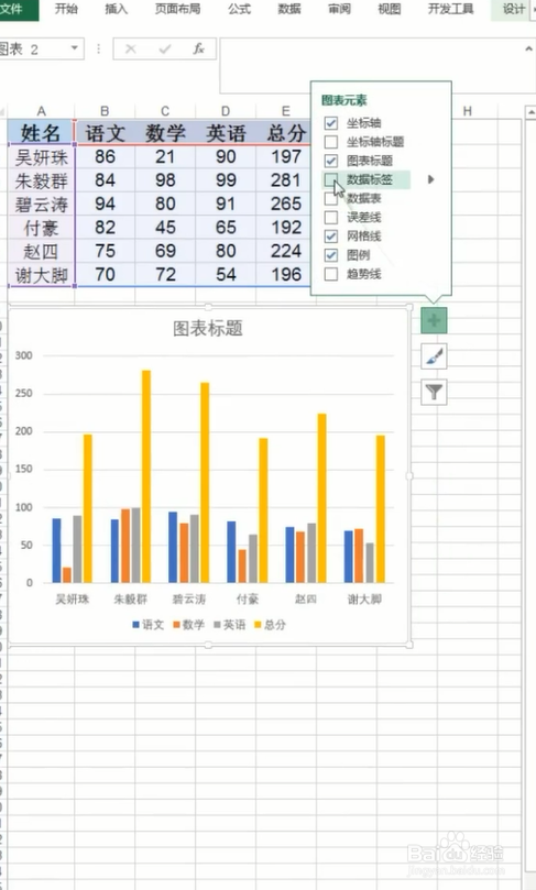 在Excel中如何一键生成图表