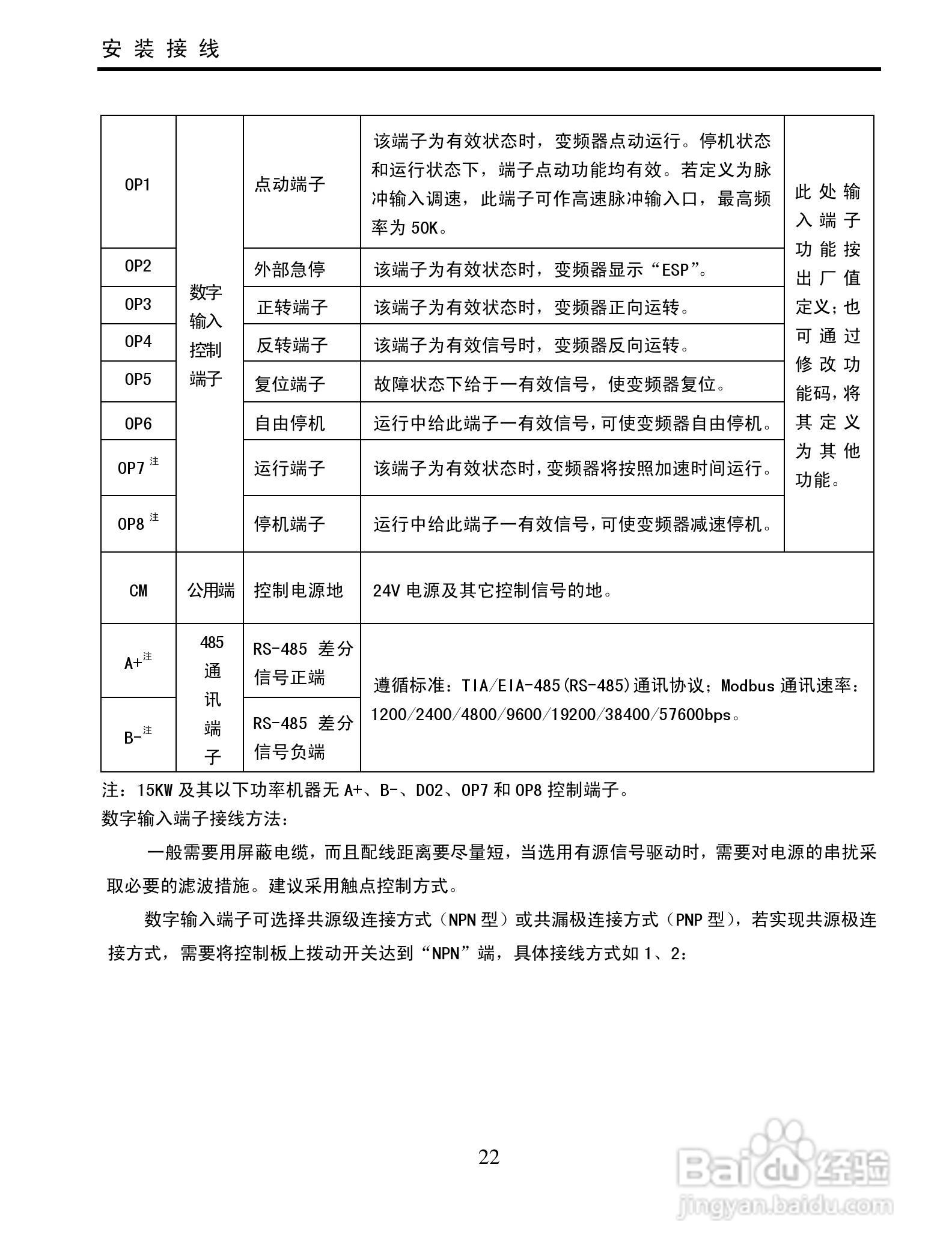 南大傲拓 NA-IVT100G系列通用变频器操作说明书:[3]