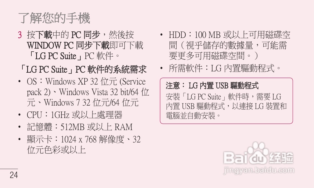 LG P705手机使用说明书:[3]