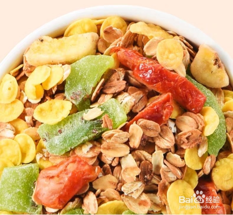 吃了不会胖的水果燕麦片