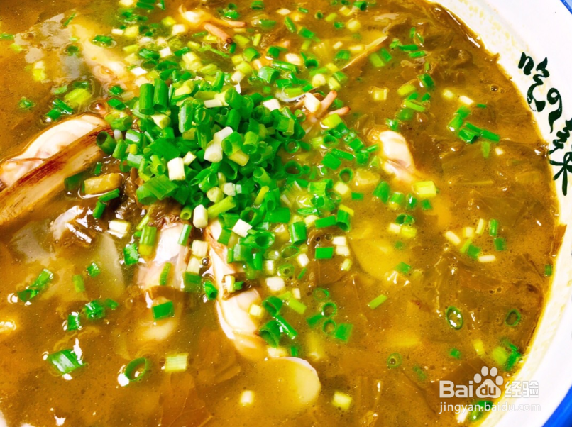 蛏子汤怎么做最好喝