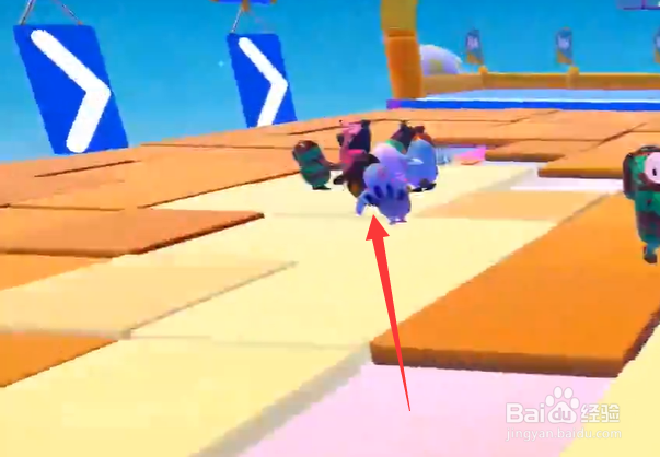糖豆人踮踮脚尖怎么通关