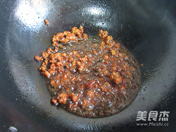 肉末酱味豆角面
