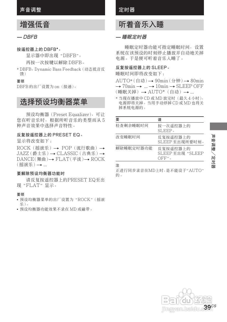索尼CMT-C5迷你组合音响使用说明书:[2]