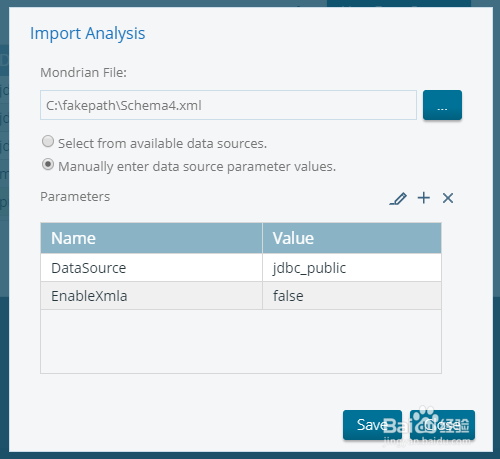 workbench创建cube示例,基于pentaho平台