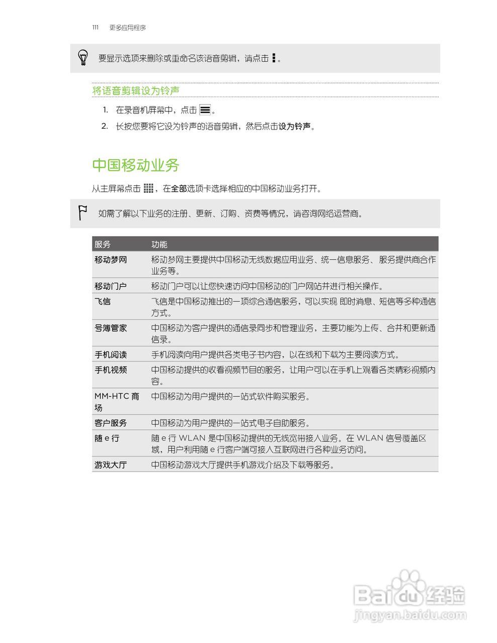 多普达HTC T329t手机说明书:[12]