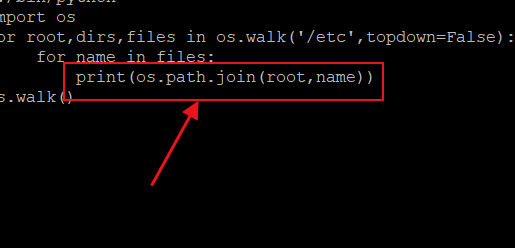python怎么遍历目录