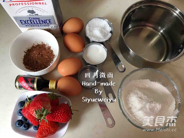 日式巧克力棉花蛋糕卷