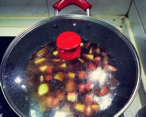 红烧土豆胡萝卜牛腩的做法