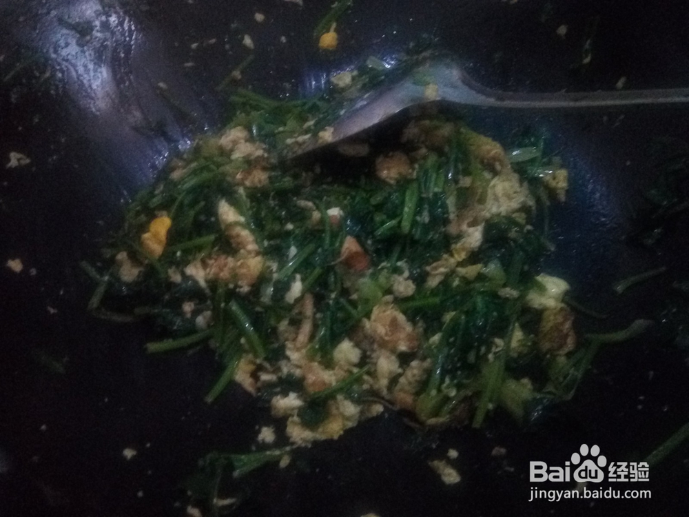 易学的香菜炒鸡蛋