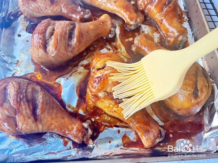 在家自己怎么做蜜汁烤鸡腿