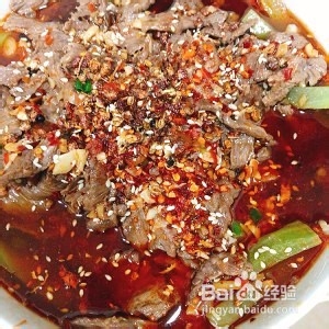 超美味的水煮牛肉
