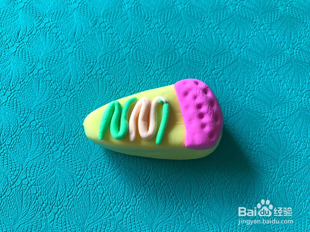 粘土做食物模型的方法