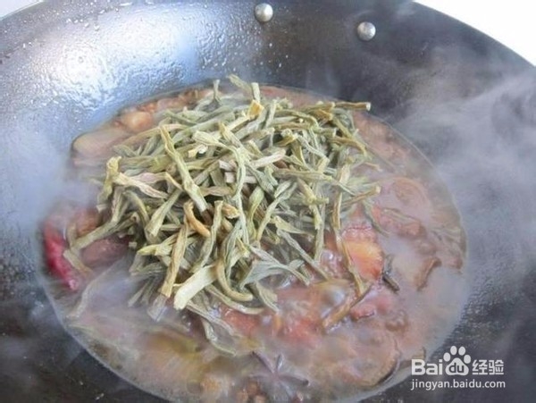 干豆角红烧肉怎么做