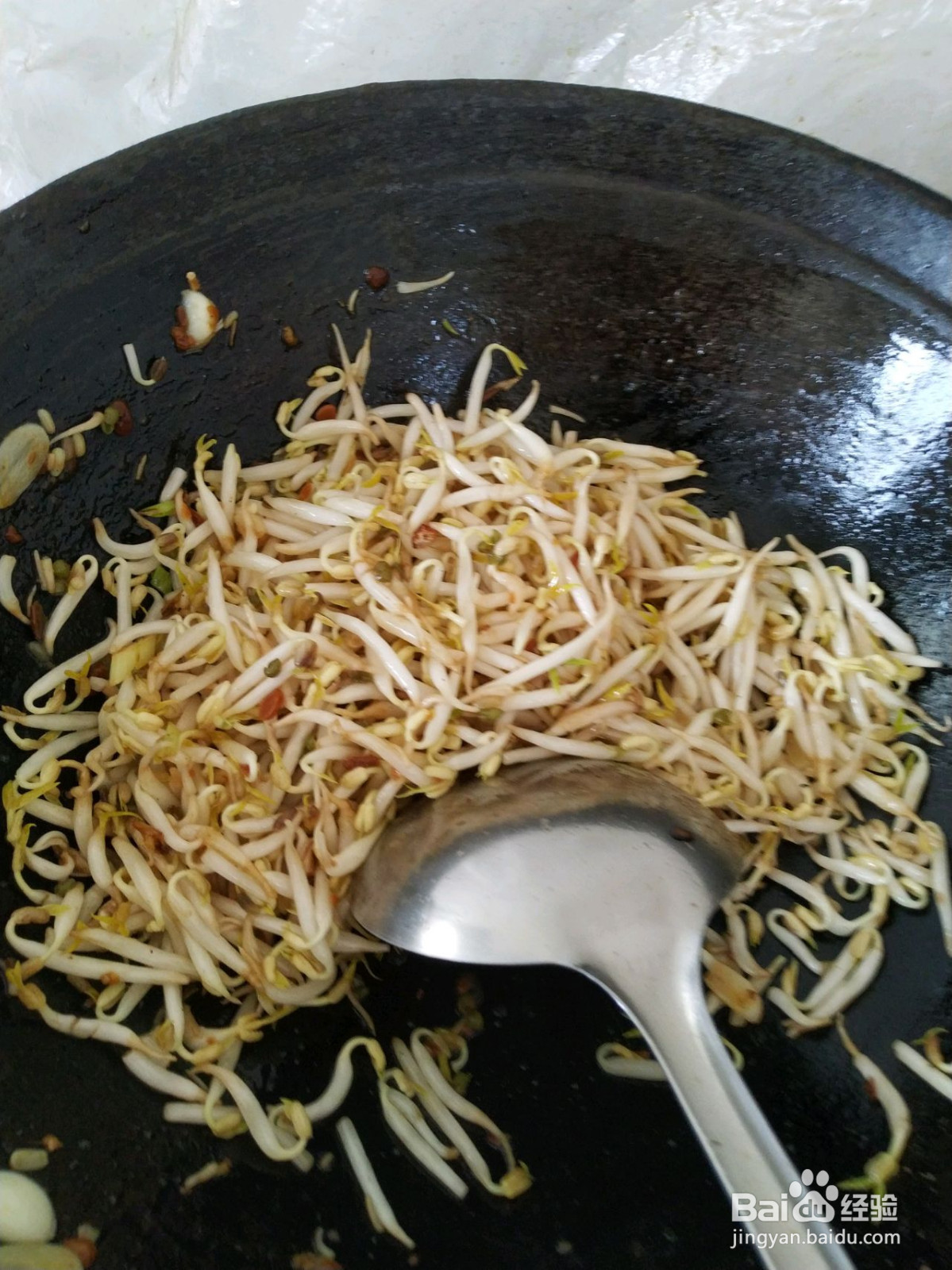 豆芽炒肉丝的做法