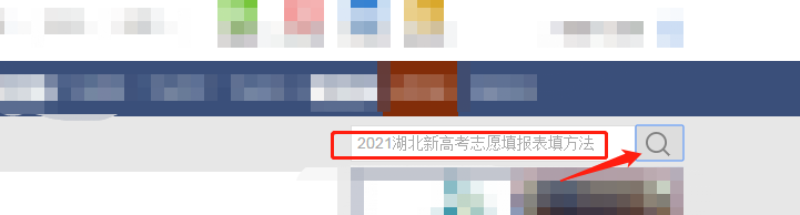 2021湖北新高考志愿填报表填方法