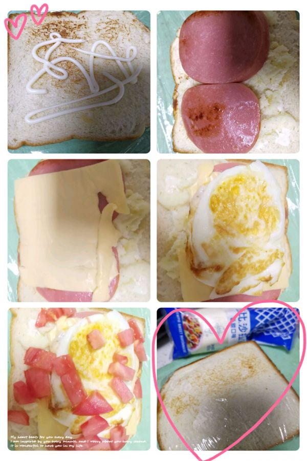 土豆沙拉三明治