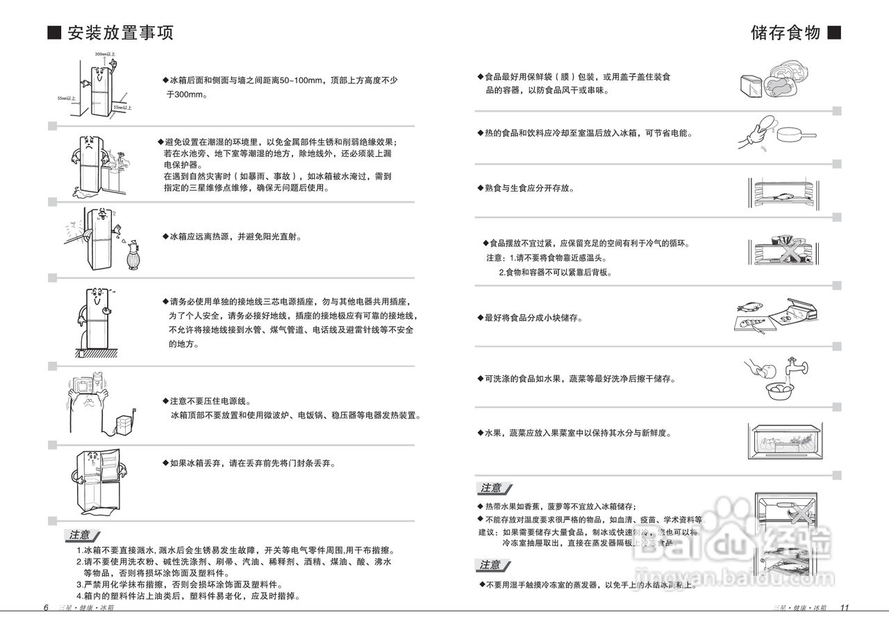 三星BCD-190NIS电冰箱使用说明书