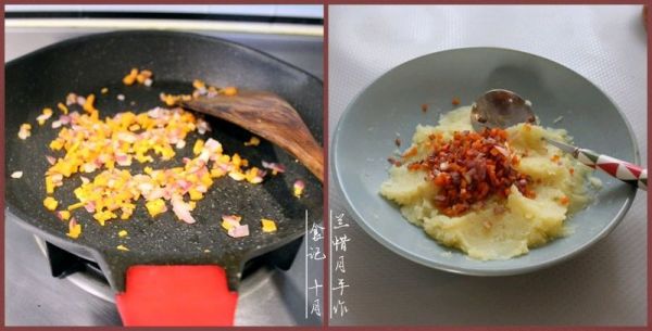 波点蛋卷土豆泥沙拉