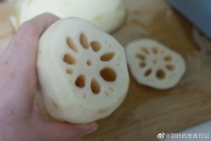 健康养生佳品桂花糯米糖藕的做法