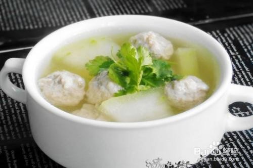 冬瓜羊肉丸子汤