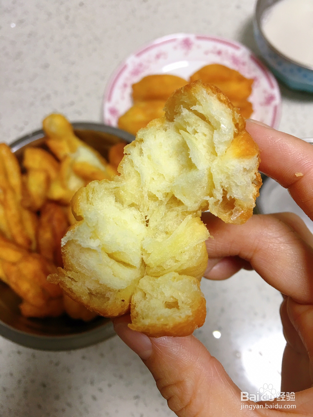 酥到掉渣的奶香油条