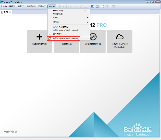 VMware软件版本在哪看