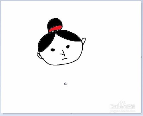简笔画之丸子头小妹妹 百度经验 简笔画之丸子头小妹妹 百度经验