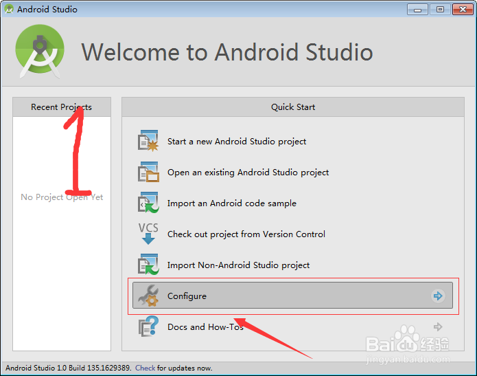 Android Studio1.0怎么安装配置SDK