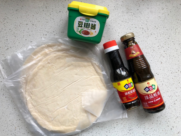 #豆果10周年生日快乐#免揉面自制酱香饼