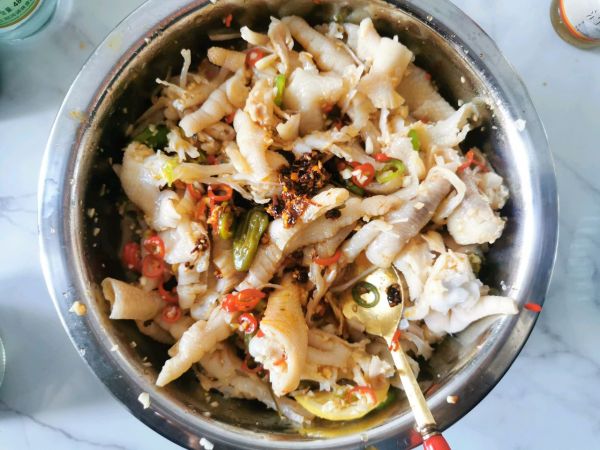 柠檬百香果泡椒凤爪