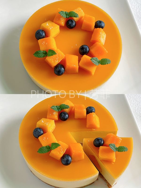 芒果慕斯蛋糕免烤箱入口即化