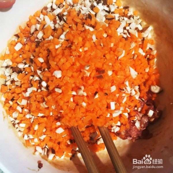 猪肉香菇鸡蛋卷