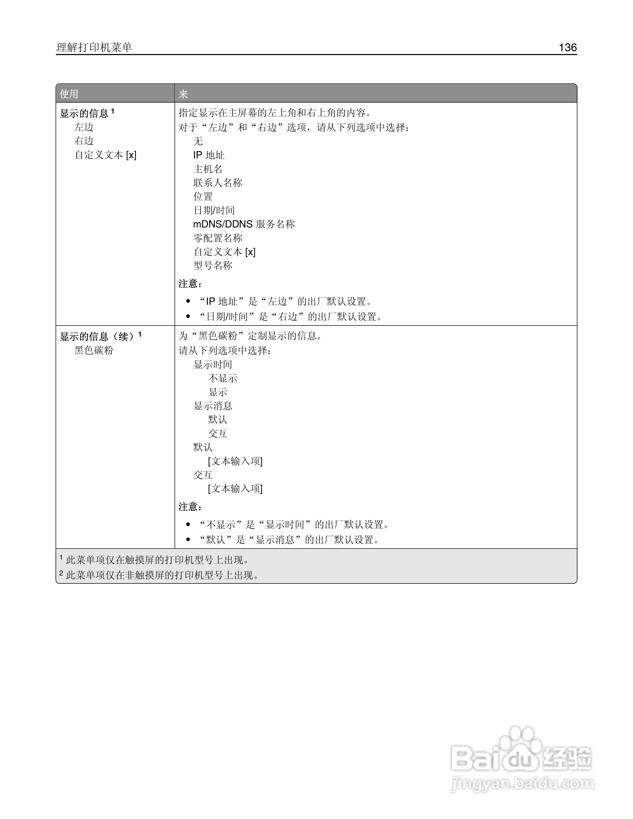 利盟Lexmark MS610de打印机说明书:[14]