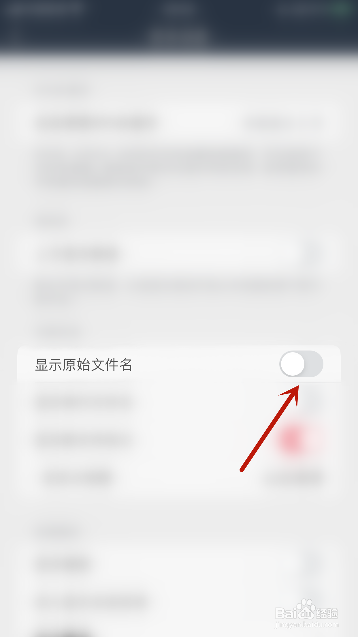 怎么开启悠悠追书显示原始文件名
