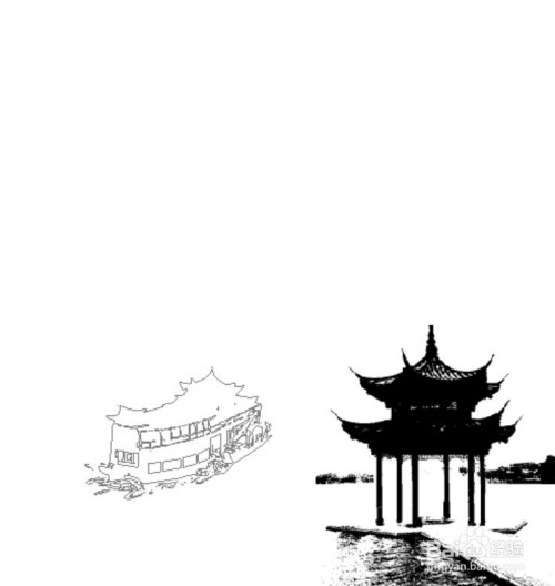 27日望湖楼醉书的简笔画