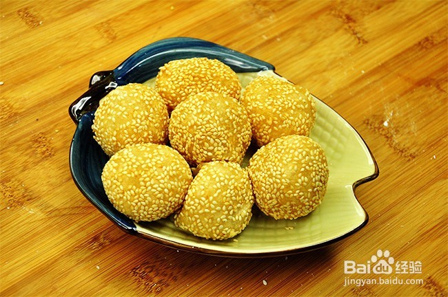 食|油炸糯米团(麻球)