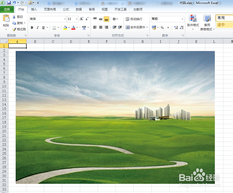 利用VBA代码涂鸦猛犸象