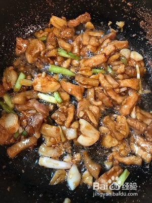 蒜香肉片烧茭白的做法