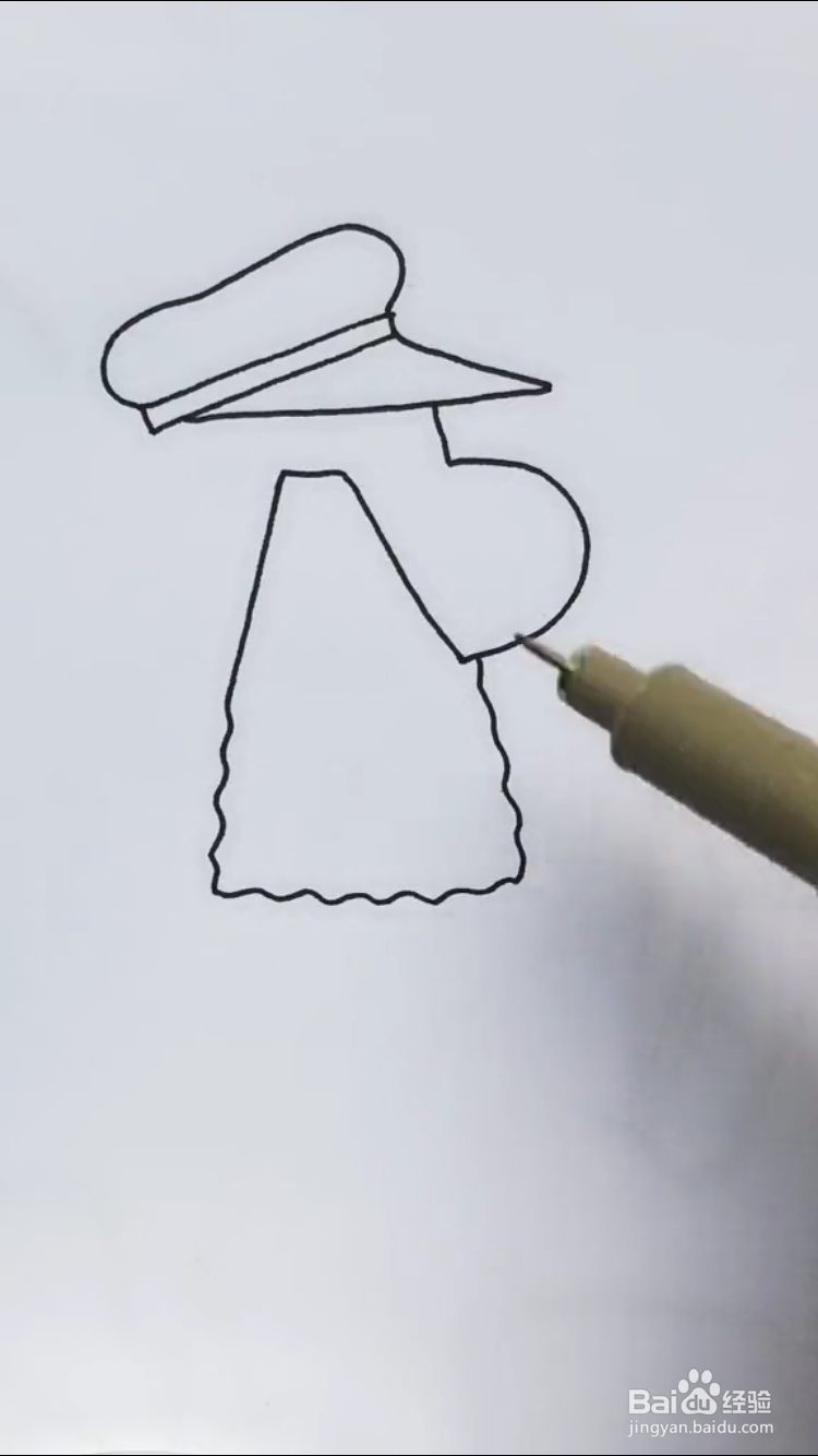 蜡笔小新的简笔画如何画？