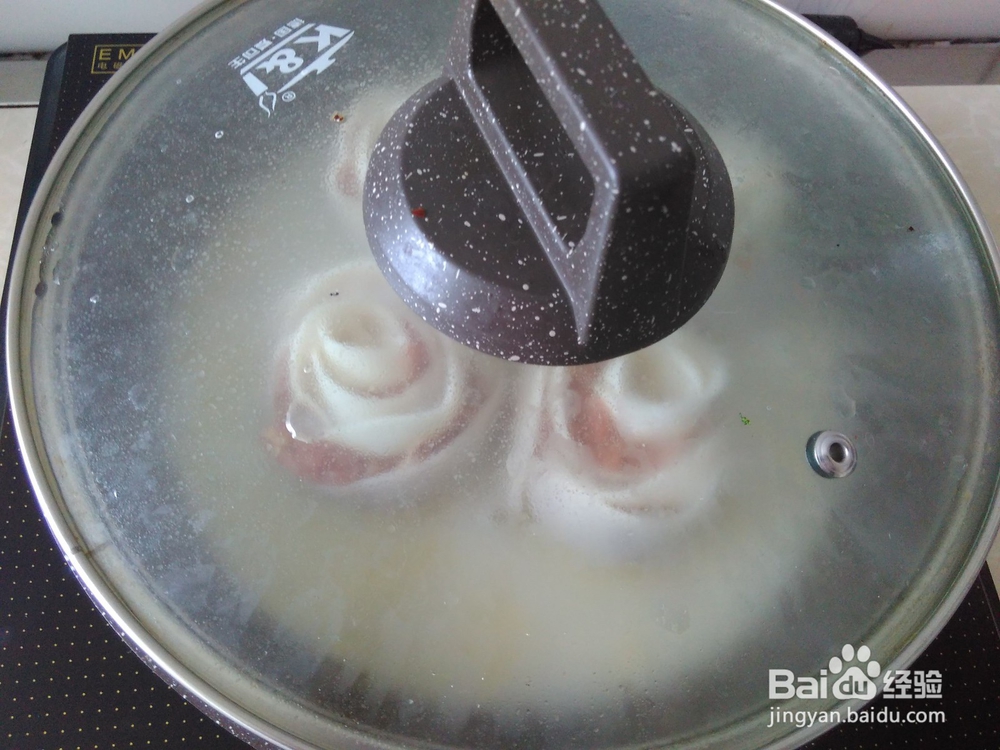 玫瑰花饺子的做法