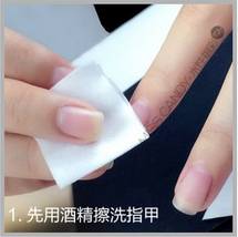 美甲教程怎么用甲油涂美甲花式彩虹
