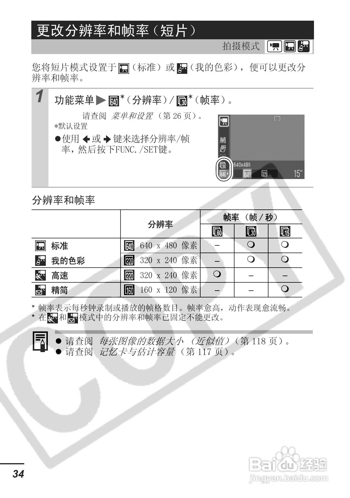佳能DIGITAL IXUS 750数码相机使用说明书:[4]
