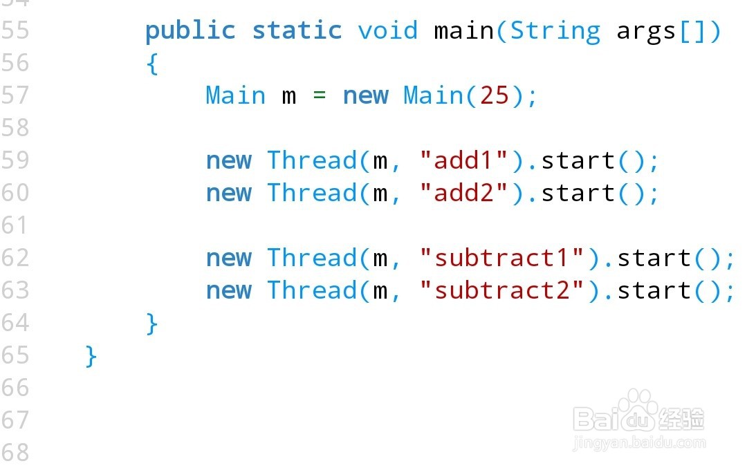 Java之两个线程对数据自加,两个线程对数据自减