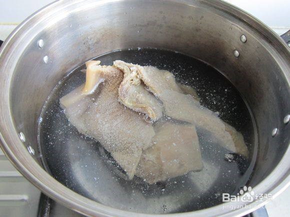 怎么做红油牛肚